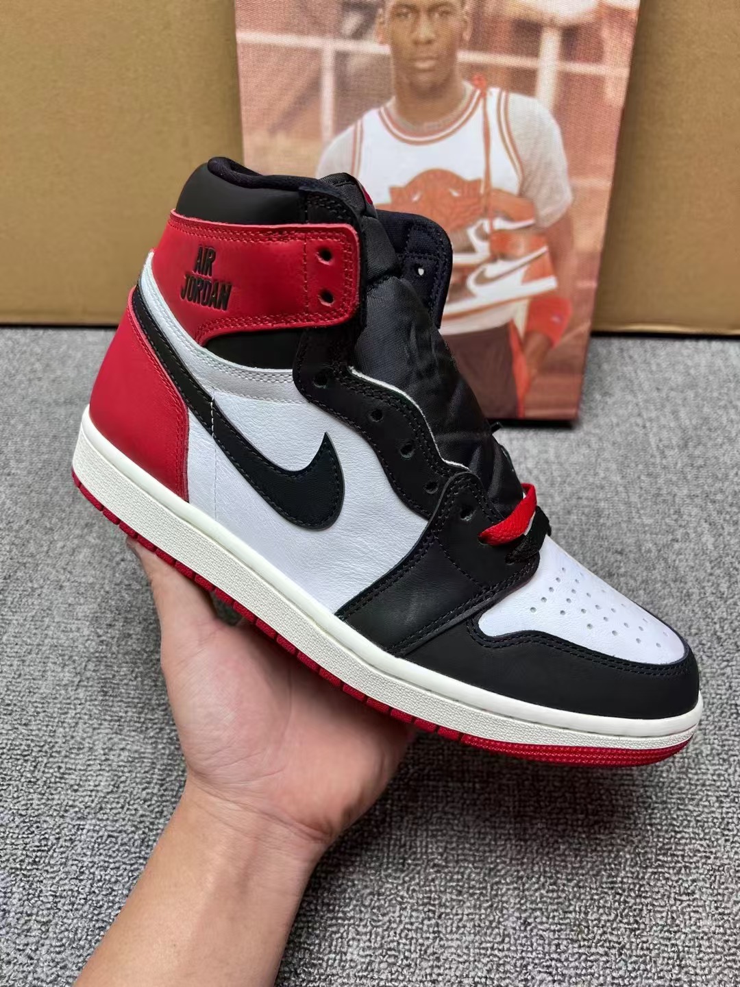 LJR Batch Air Jordan 1 Retro High OG Black Toe Reimagined DZ5485-106